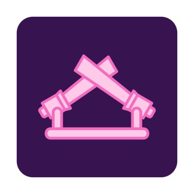 Spots Lights simge vektör illüstrasyonunu gösterir