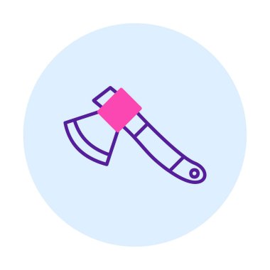 Balta. Web simgesi basit illüstrasyon