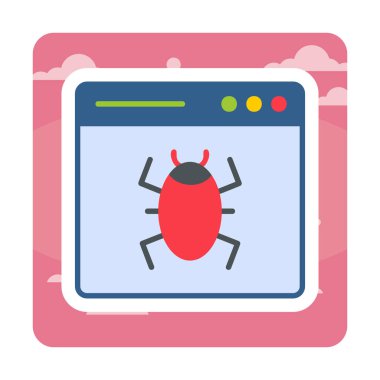 Yasak web sitesi vektör simgesi 