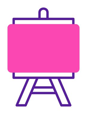 Resim yapmak. Web simgesi basit illüstrasyon