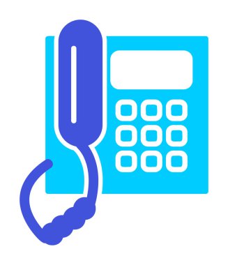 eski telefon vektör çizimi tasarımı