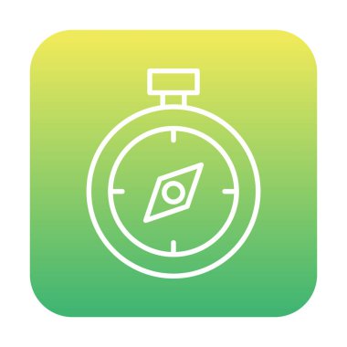 pusula ikon vektör illüstrasyon tasarımı