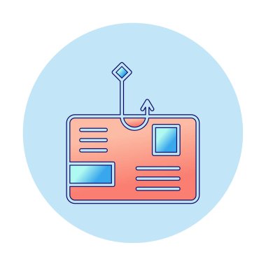 Basit düz fonlama simgesi vektörü 