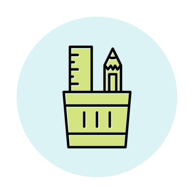 ileti örneği web simgesi, vektör çizim