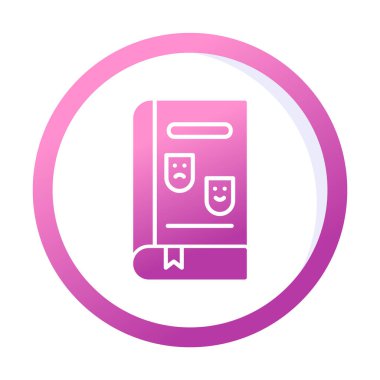 Çizgi Roman simgesi, vektör illüstrasyonu  