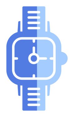 düz saat ikon vektör illüstrasyon tasarımı