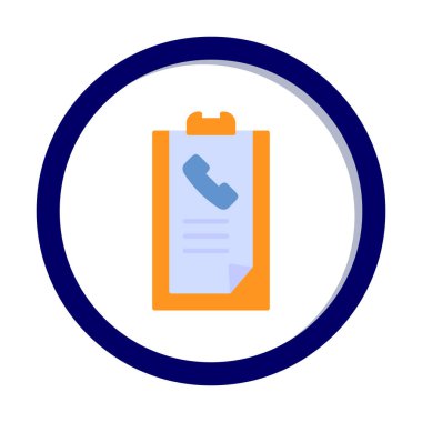 Basit Arama Listesi Geçmişi simgesi, vektör illüstrasyonu