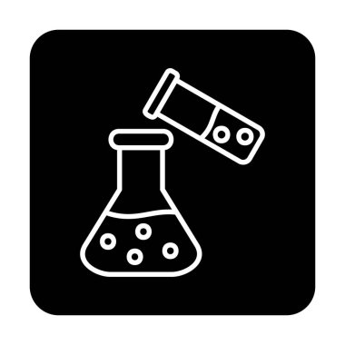 Şişesi web simgesi, vektör çizim  