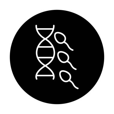 Üreme sisteminin vektör çizgisi çizimi