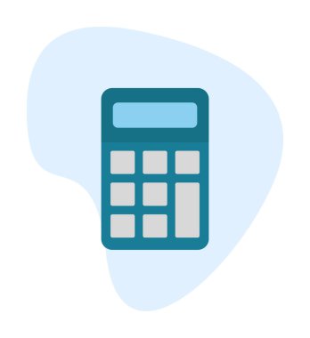 hesap makinesi web simge vektör çizim