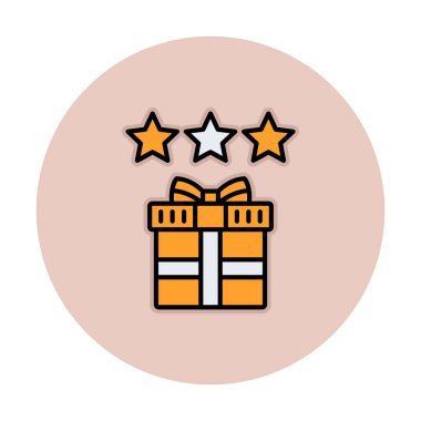  düz Review simge vektör illüstrasyon tasarımı