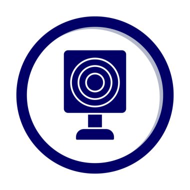 Askeri Hedef ikonu vektör çizimi