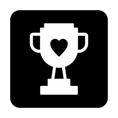 kupa vektör simgesi modern basit tasarım