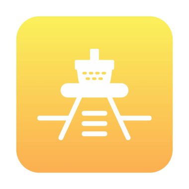 Piknik ikonunda yiyecek içeren sepetin vektör illüstrasyonu 