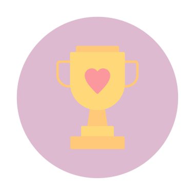 kupa vektör simgesi modern basit tasarım