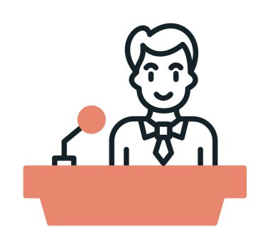 Ders vektör illüstrasyonu. düz biçim. 