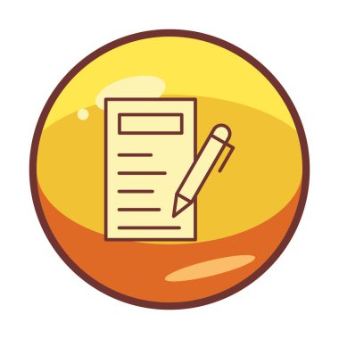 Basit düz Kopyalama simgesi vektör tasarımı