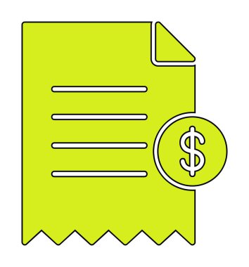 Alışveriş Alımı simgesi vektör illüstrasyonu