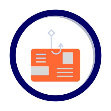 Basit düz fonlama simgesi vektörü 