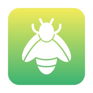 Vektör olarak arı simgesi. logotype 