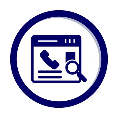 Kişinin vektör çizimi Modern simgeyi ara                            