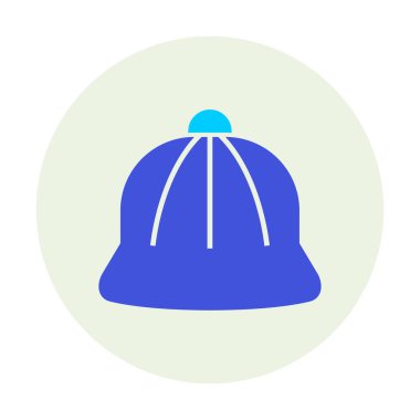 kapsül düz simgesi, vektör illüstrasyonu 