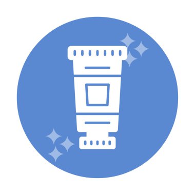 Modern Yağlı Boya simgesinin vektör çizimi                      