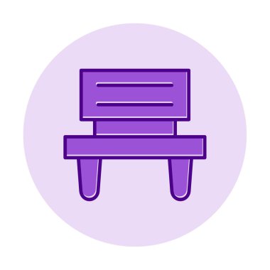 bank simgesi, vektör illüstrasyonu basit tasarım