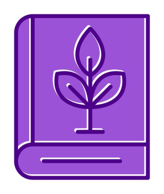 kitap simgesi, vektör illüstrasyonu basit tasarım