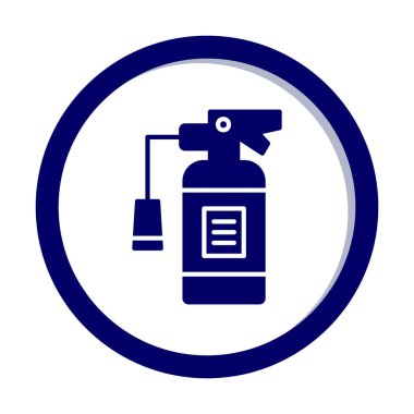 Yangın söndürme simgesinin vektör çizimi                            