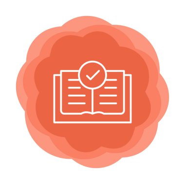 Basit Düz Kitap resimlemesi 