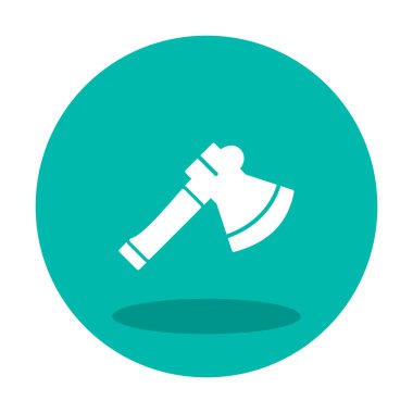 Balta. Web simgesi basit illüstrasyon