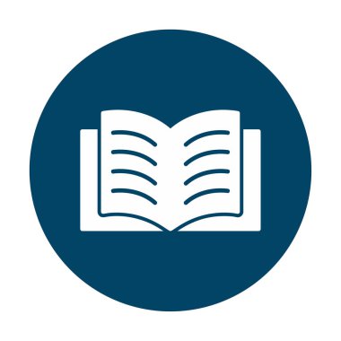 Basit Düz Kitap resimlemesi 