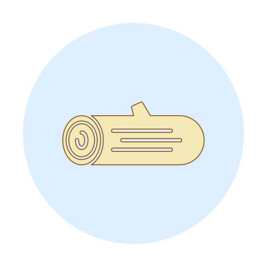 Günlük simgesi. Web basit illüstrasyonu 