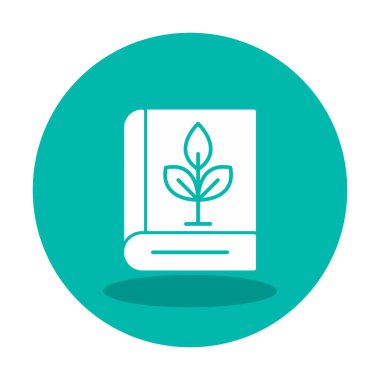 kitap simgesi, vektör illüstrasyonu basit tasarım