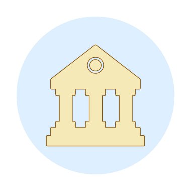 Simge vektör tasarlamak yapı Müzesi