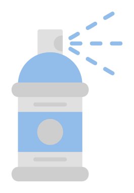 Boya spreyi ikon vektör illüstrasyon tasarımı