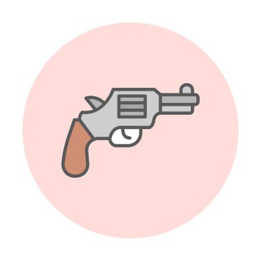 Tabanca simgesi vektör illüstrasyonu