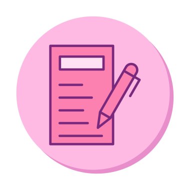 Basit düz Kopyalama simgesi vektör tasarımı