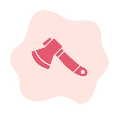 Balta. Web simgesi basit illüstrasyon