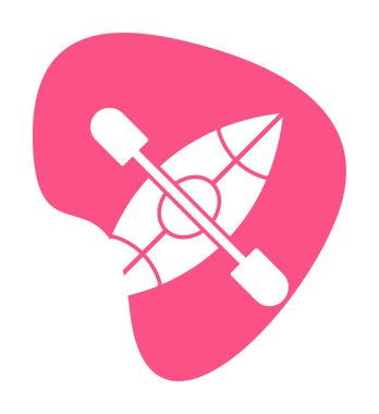 Basit Kano Teknesi simgesi, vektör illüstrasyonu