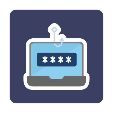 Basit düz fonlama simgesi vektörü 