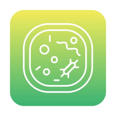 Hücre simgesi, vektör illüstrasyonu