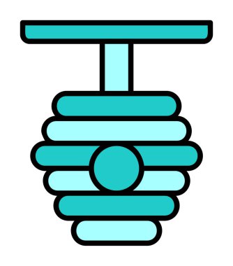 Beehive icon vector illustration