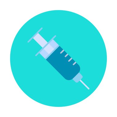 Şırınga ikonu vektör çizimi