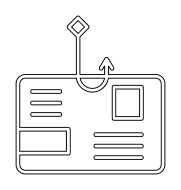 Basit düz fonlama simgesi vektörü 