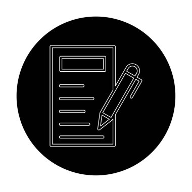 Basit düz Kopyalama simgesi vektör tasarımı