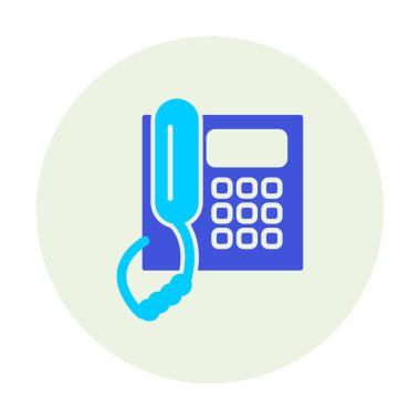 eski telefon vektör çizimi tasarımı