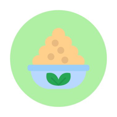 Düz kase mayalı, basit tasarım.