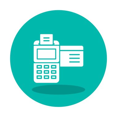 Kredi Kartı Makinesinin vektör çizimi